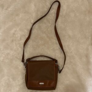 Vintage Esprit Brown Crossbody Bag NWOT Minimalist Y2K